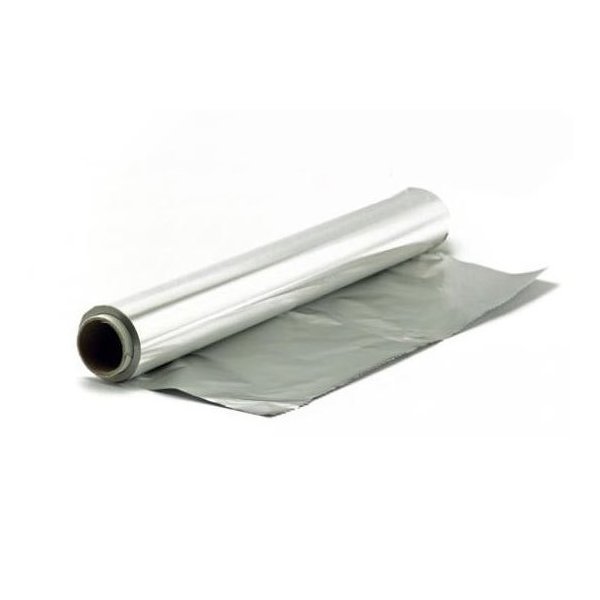Rollo de papel aluminio industrial de 200 mts x 30 cms
