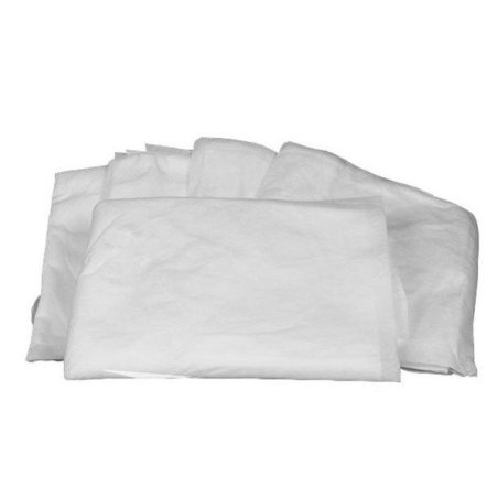 Sábanas desechables blancas no ajustables. Caja 100 uds 80x200cm