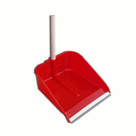 Recogedor CLIMLINE plástico con labio goma