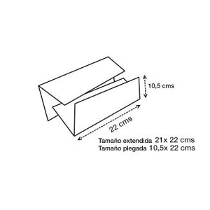 Toallas secamanos Zig Zag 150 uds paquete