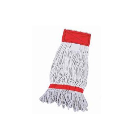 Fregona industrial Kentucky algodón crudo extra 400 grs y bandas antideshilachado