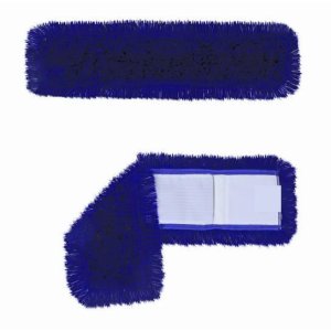 Mopa acrílica azul 15x80 cms con bastidor y mango extensible 150 cm