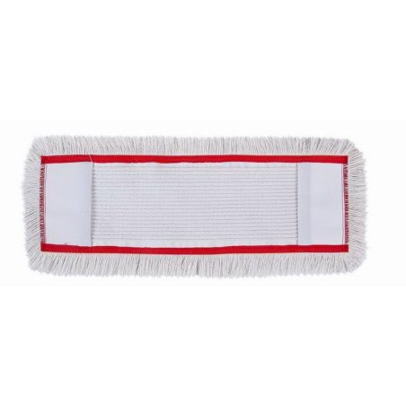 Recambio de mopa plana algodón para soporte abatible de 60 cms Ajuste con bolsillos y válida para limpieza en seco y húmedo Clim Profesional®