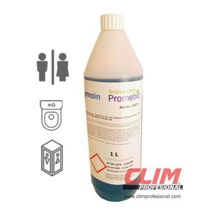 Higienizante concentrado biológico para WC Químico. 1 kg