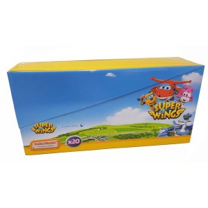 Toallitas húmedas infantiles Super wings Caja 10 packs de 20 uds