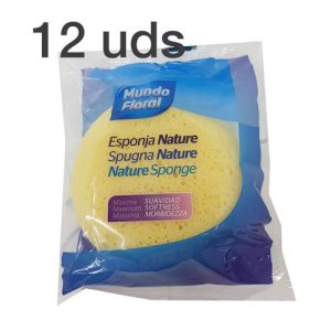 Esponja Nature extrasuave. Caja con 12 uds