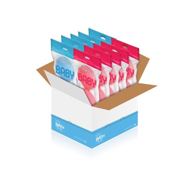 Esponja Soft especial para bebés. Caja con 10 packs de 2 esponjas