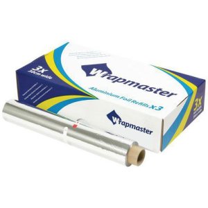 Papel de horno 45 cm para dispensador Wrapmaster Albal. Pack 3 uds