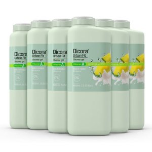 Gel de Baño con Vitamina A, leche y melón 400 ml. Pack 6