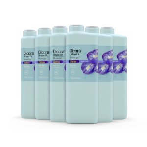 Gel de Baño Detox te azul 750 ml. Pack 6 uds
