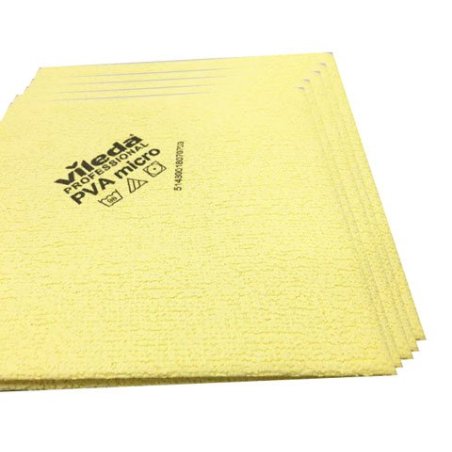 Bayeta multiusos de microfibra PVA Vileda 38x35 cm. Pack 5 uds