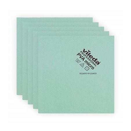 Bayeta multiusos de microfibra PVA Vileda 38x35 cm. Pack 5 uds