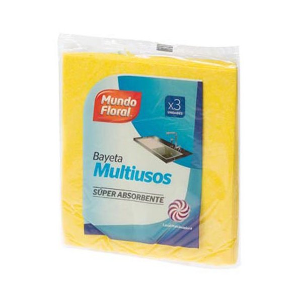 Bayeta amarilla multiusos 45 uds