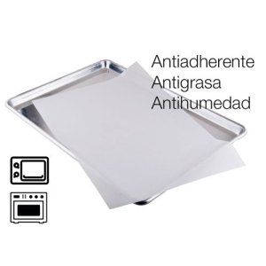 Papel de horno profesional. Rollo en formato industrial 50m