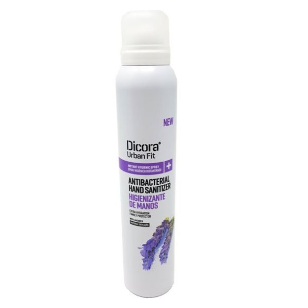 Spray higienizante de manos con 70% alcohol. Lavanda. Caja 12x200ml