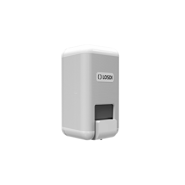 Dispensador de jabón líquido 900 ml Losdi Eco-Luxe blanco
