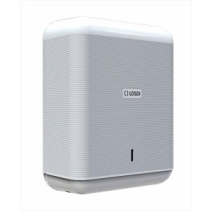 Dispensador portatoallas secamanos Losdi Eco-Luxe blanco