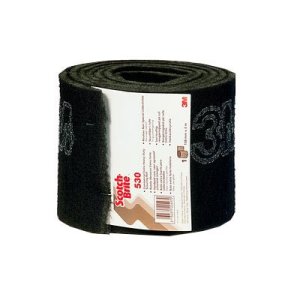 Rolo de esfregão preto de alta abrasividade Scotch Brite 3M. 3 metros