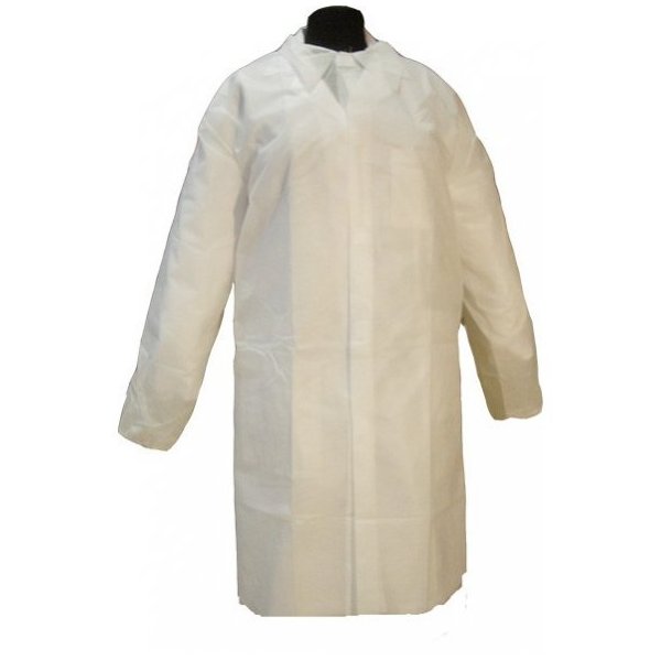 Bata de polipropileno Talla Especial. Caja 50 uds Bata de polipropileno Talla Especial. Caja 50 uds