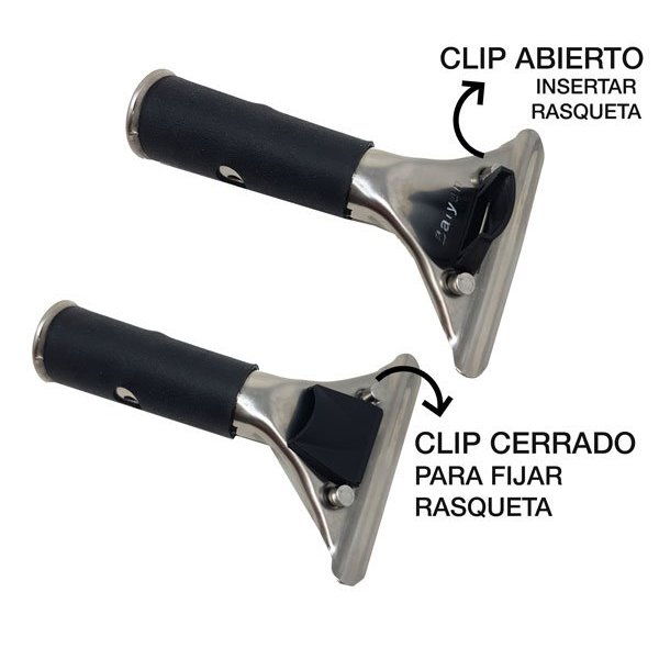 Rasqueta limpia cristales Easy Clip Profesional de 35 cm de ancho