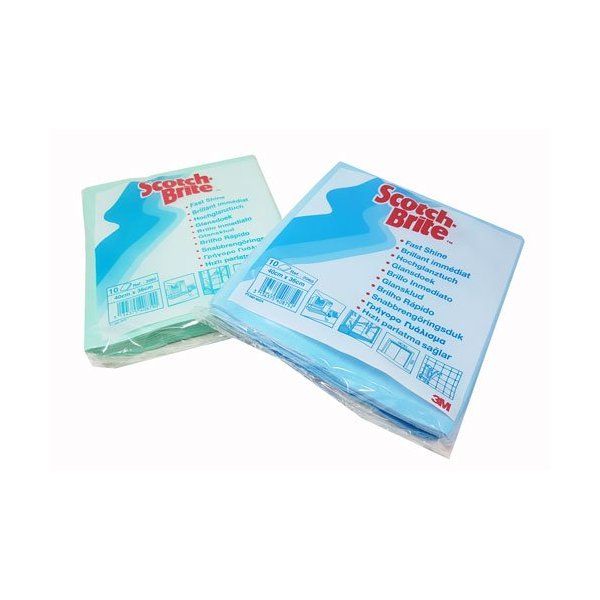 Bayeta microfibra Scotch-Brite™ 36x40 cm. Pack 10 uds