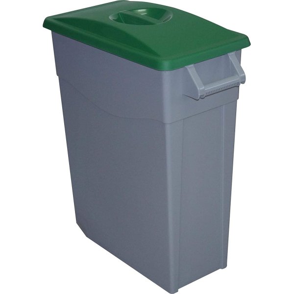 Cubo de Basura Plástico 60 litros Verde