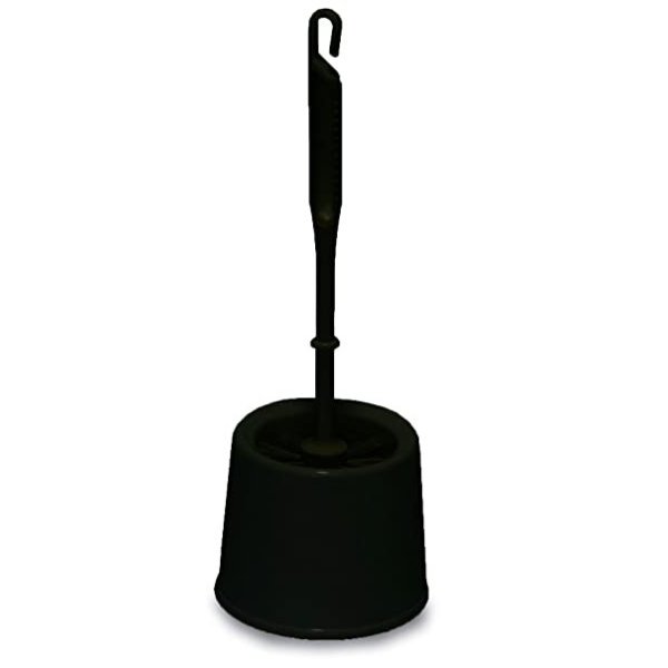 Escobilla para WC de Polipropileno MSV - Negro