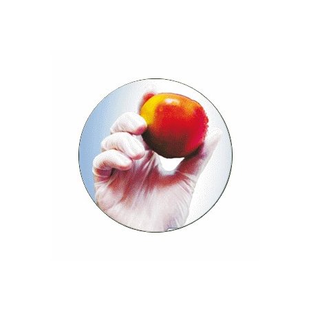Guante de vinilo blanco. Paquete 100 uds.