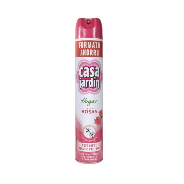 Casa Jardín. Insecticida perfumado Rosas 600 ml