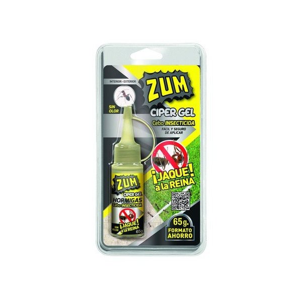 ZUM Ciper trampa cebo insecticida en gel anti hormigas 65 gr