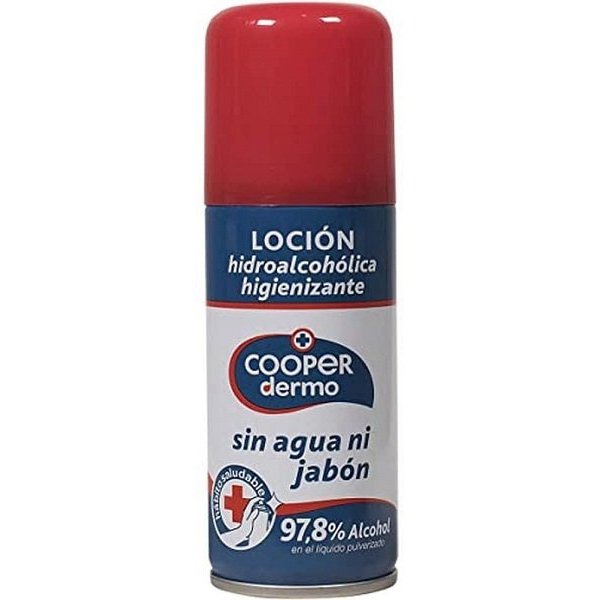 Loción hidroalcohólica sin agua ni jabón Cooper dermo 100 ml