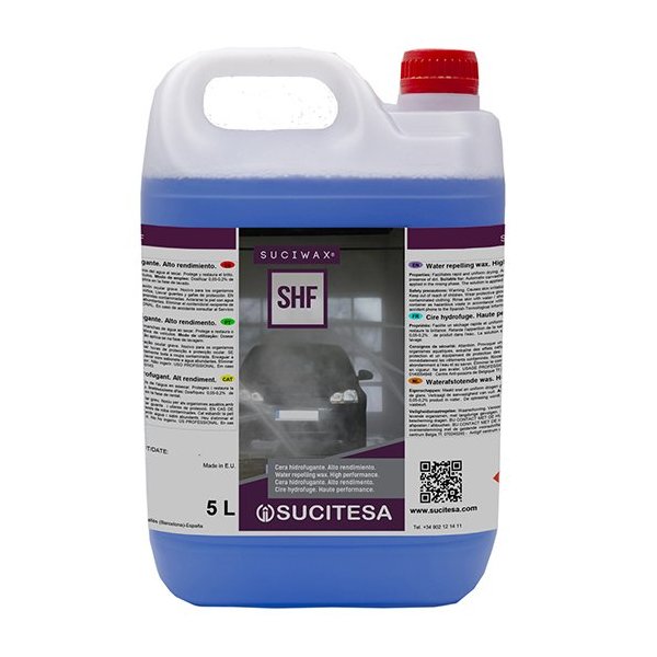 SUCIWAX SHF BP. Cera hidrofugante alto rendimiento 5L