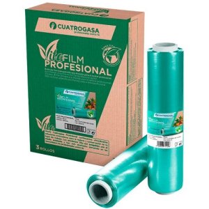 Film transparente eco-friendly PVC 29 cm 8 mic. Vitafilm pack 3 uds