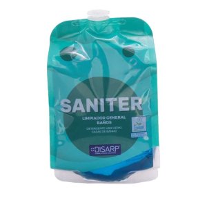 Limpador ecológico geral para banheiros SANITER. Recarga DISARP 500ml