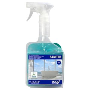 Limpiador general ecológico baños SANITER 500 ml. Pistola eco-friendly sistema ECO-Z