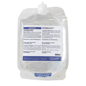Detergente general con oxigeno activo OXICUART RTU. Recambio DISARP 500 ml