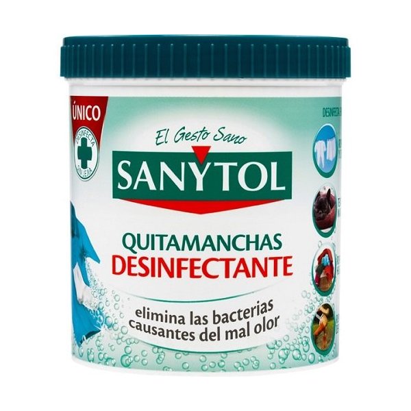 SANYTOL Desinfetante em pó tira manchas 450 grs