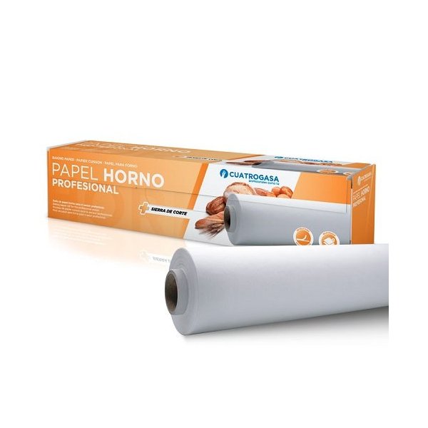 Rolo de papel manteiga profissional CUATROGASA 38 cm 100 m