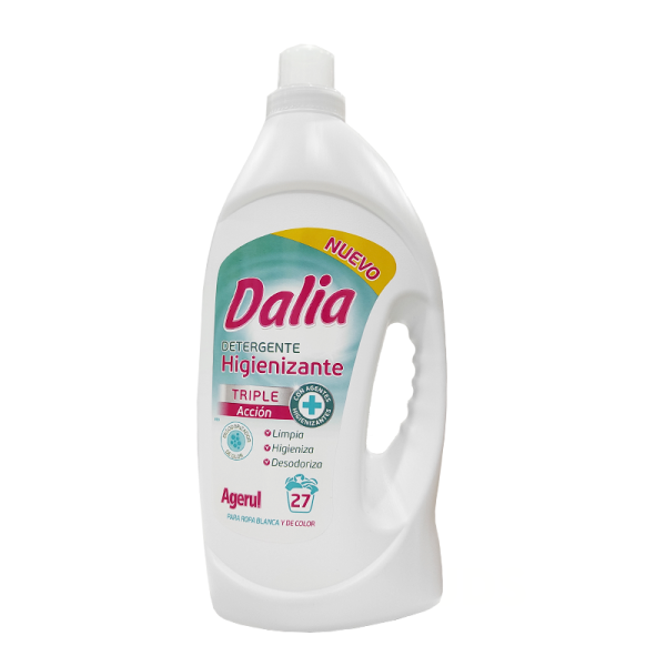 Dalia Detergente de lavagem desinfetante de tripla ação 2 litros. Caixa 4 unidades