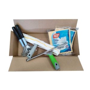 Kit productos limpiacristales de 35 cms