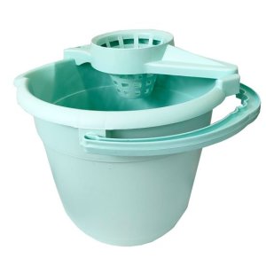 Cubo de fregona doméstico ecológico 13L con escurridor línea Eco Ocean