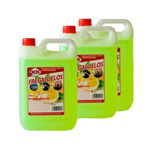 Limpador de piso de limão com pH neutro. Caixa 3 garrafas 5L