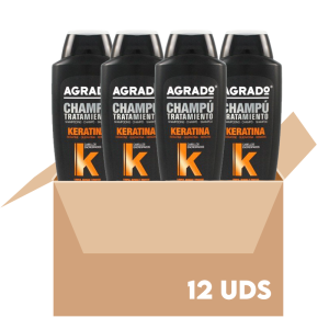 Agrado Champú profesional de Keratina 750ml. Caja 12 uds