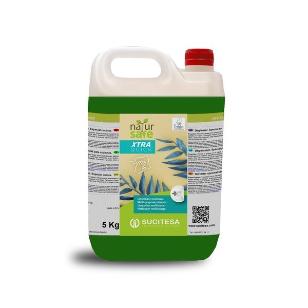 Limpador ecológico multiuso Ecolabel. Gfa 5 Lt