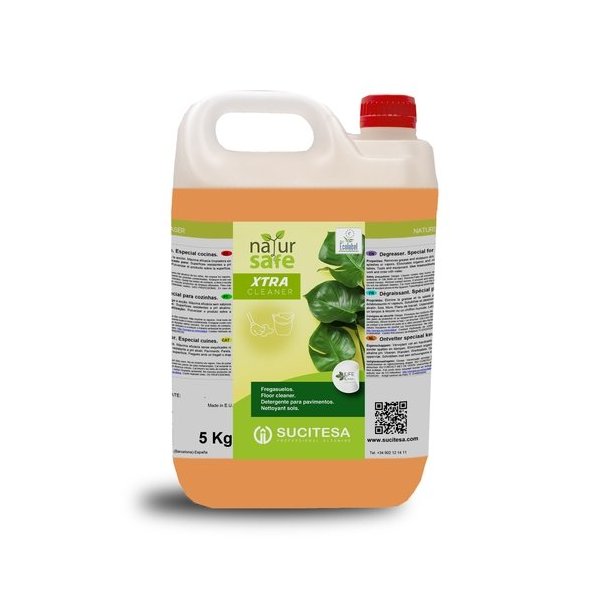 Fregasuelos ecológico Ecolabel. Garrafa 5 Litros.