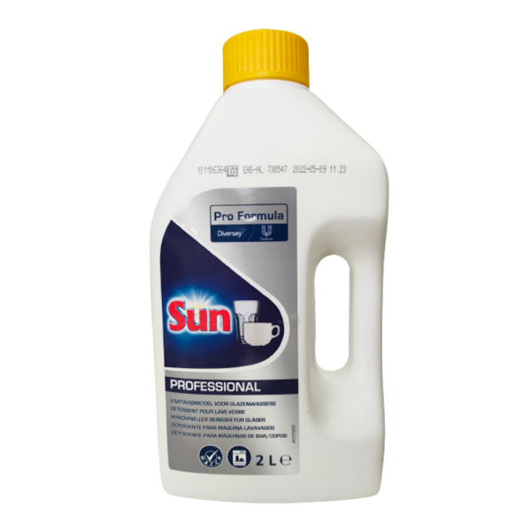 Detergente para máquina lavavasos Sun Diversey 2L