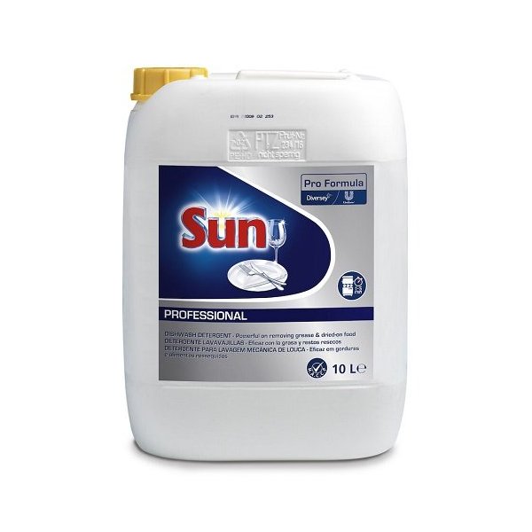 Detergente liquido para máquinas lavavajillas garrafa 10L Sun Diversey