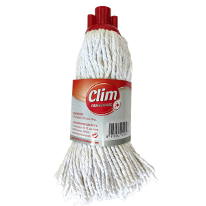 Fregona de algodón blanco extra Clim Profesional 220 gr