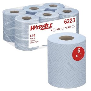 Rollo papel industrial celulosa pura 2 capas Fardo 2 unidades - Prieto  Larrey