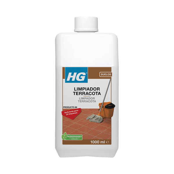 Limpiador HG fregasuelos terracota concentrado 1L